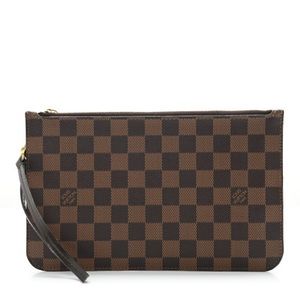 LOUIS VUITTON
Damier Ebene Neverfull MM GM Pochette